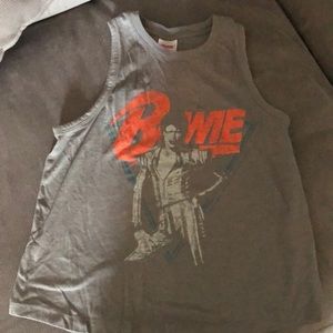 David Bowie tank muscle tee